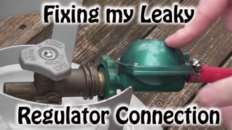 why is my propane regulator leaking from vent|7 Reasons Why Is My Propane Regulator Leaking。